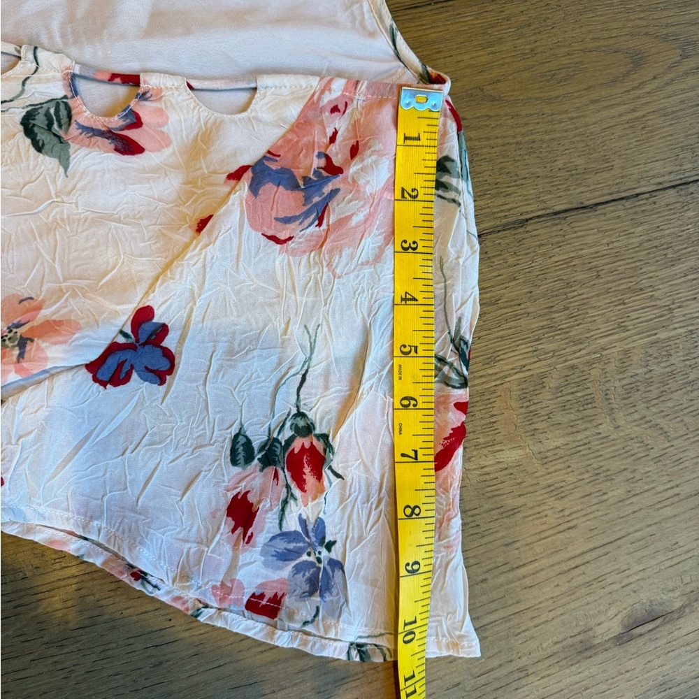 Lucky Brand / Floral Peasant Blouse Sz S - Picture 7 of 11
